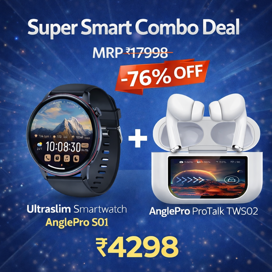 Ultraslim Smartwatch S01 + ProTalk TWS02